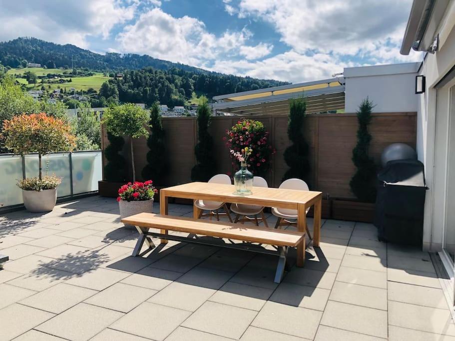 Atikka, Atico, Penthouse Apartment Lucerne ภายนอก รูปภาพ