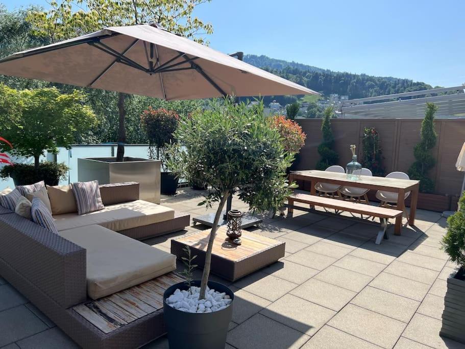 Atikka, Atico, Penthouse Apartment Lucerne ภายนอก รูปภาพ